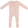 Baby Bamboo Pajamas W/ DreamCuffs®, Peach - Footie Pajamas - 2 - thumbnail
