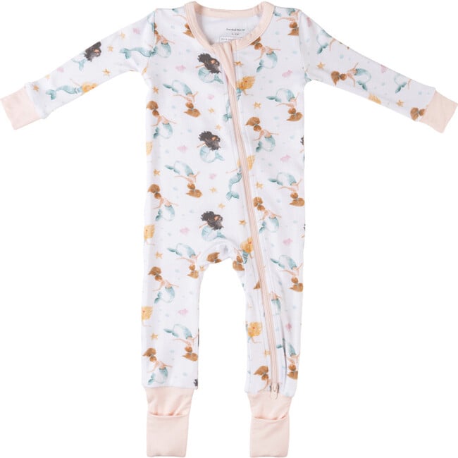 Baby Bamboo Pajamas W/ DreamCuffs®, Mermaid