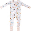 Baby Bamboo Pajamas W/ DreamCuffs®, Mermaid - Footie Pajamas - 2