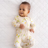 Baby Bamboo Pajamas W/ DreamCuffs®, Honey Bees - Footie Pajamas - 2