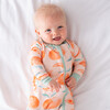 Baby Bamboo Pajamas W/ DreamCuffs®, Fresh Peach - Footie Pajamas - 4 - thumbnail
