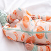 Baby Bamboo Pajamas W/ DreamCuffs®, Fresh Peach - Footie Pajamas - 5 - thumbnail