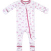 Baby Bamboo Pajamas w/ DreamCuffs®, Pink Rainbow - Footie Pajamas - 1 - thumbnail