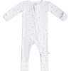 Baby Bamboo Pajamas w/ DreamCuffs®, Grey Star - Footie Pajamas - 1 - thumbnail