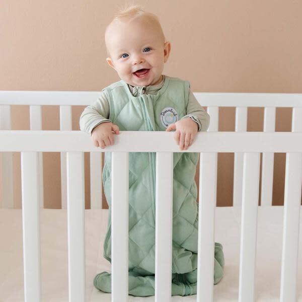 Dream Weighted Sleep Sack, Sage Green - Sleep Sacks - 4