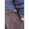 Merino Cashmere  Crew Neck Sweater, Blue Denim - Sweaters - 5