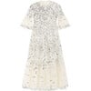 Tabitha Sequin Maxi Dress, Crème - Dresses - 1 - thumbnail