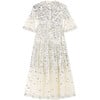 Tabitha Sequin Maxi Dress, Crème - Dresses - 2 - thumbnail