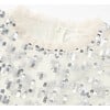 Tabitha Sequin Maxi Dress, Crème - Dresses - 3 - thumbnail