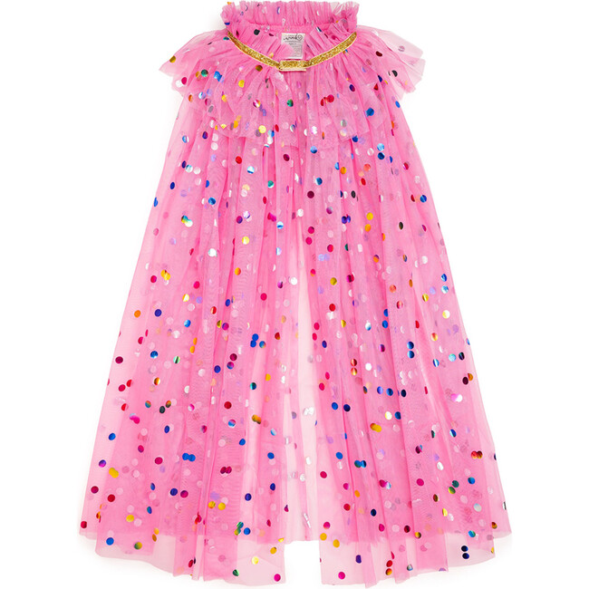Raspberry Confetti Cape, Pink