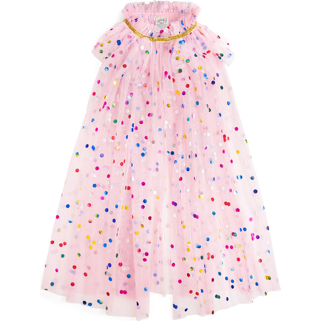 Pink Confetti Cape, Pink