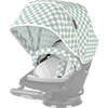 Stroller Canopy, Checkered Surf Spray - Stroller Accessories - 1 - thumbnail