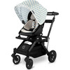 Stroller Canopy, Checkered Surf Spray - Stroller Accessories - 2