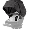 Stroller Canopy, Mosaic Black - Stroller Accessories - 1 - thumbnail
