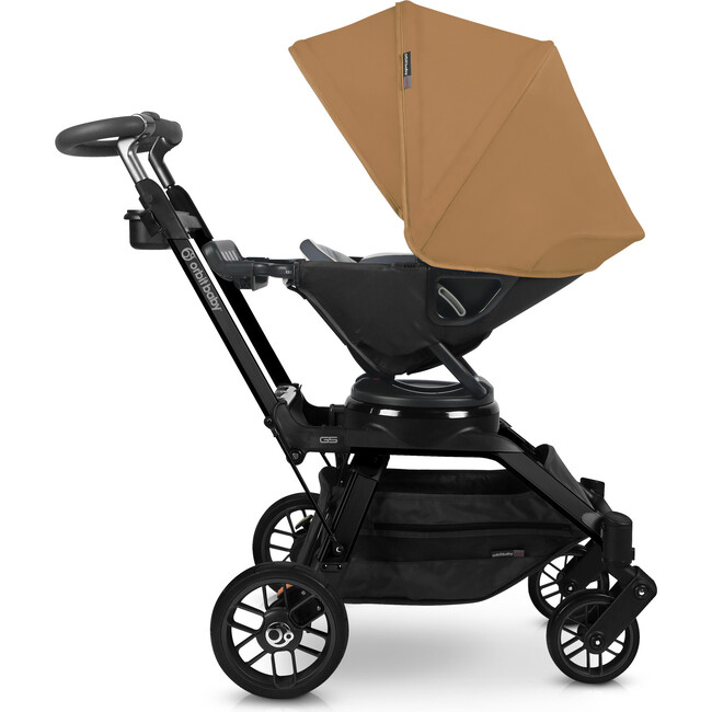 Stroller Canopy, Chestnut - Stroller Accessories - 3