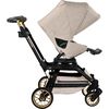 Stroll, Lounge & Ride Travel System, Black Luxe/Melange Flax - Travel Systems - 6