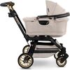 Stroll, Lounge & Ride Travel System, Black Luxe/Melange Flax - Travel Systems - 7