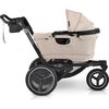 Jog & Lounge Travel System, Black/Melange Flax - Travel Systems - 3