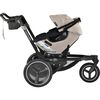 Jog & Ride Travel System, Black/Melange Flax - Travel Systems - 2