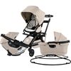 Stroll, Lounge & Ride Travel System, Black/Melange Flax - Travel Systems - 1 - thumbnail