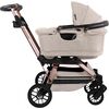 Stroll, Lounge & Ride Travel System, Rose Gold/Melange Flax - Travel Systems - 7
