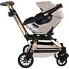 Stroll & Ride Travel System, Gold/Melange Flax - Travel Systems - 5