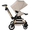Stroll, Lounge & Ride Travel System, Gold/Melange Flax - Travel Systems - 6