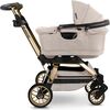 Stroll, Lounge & Ride Travel System, Gold/Melange Flax - Travel Systems - 7