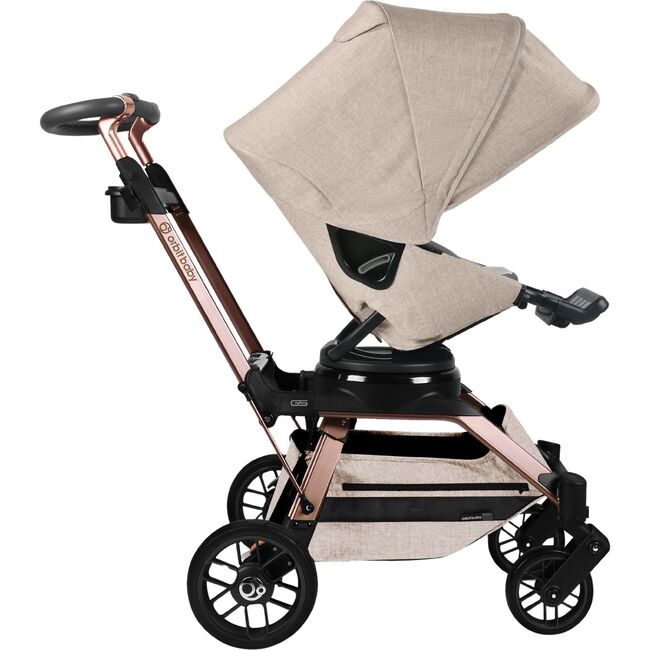 G5 Stroller, Rose Gold/Melange Flax