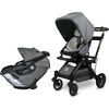 Stroll & Ride Travel System, Black Luxe/Melange Grey - Travel Systems - 1 - thumbnail