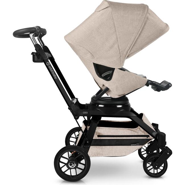 G5 Stroller, Black/Melange Flax