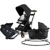 Stroll, Lounge & Ride Travel System, Black Luxe/Black Merino - Travel Systems - 1 - thumbnail