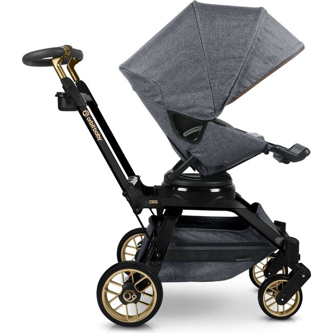 Stroll, Lounge & Ride Travel System, Black Luxe/Melange Grey - Travel Systems - 6