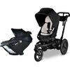 Jog & Ride Travel System, Black/Black Merino - Travel Systems - 1 - thumbnail