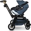 Stroll & Ride Travel System, Black Luxe/Melange Navy - Travel Systems - 5