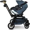 Stroll, Lounge & Ride Travel System, Black Luxe/Melange Navy - Travel Systems - 5