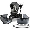 Jog, Lounge & Ride Travel System, Black/Melange Grey - Travel Systems - 1 - thumbnail
