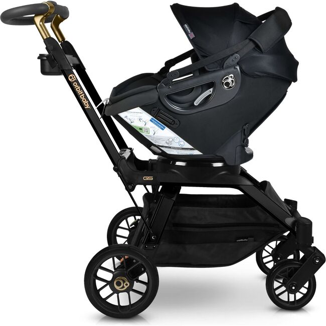 Stroll, Lounge & Ride Travel System, Black Luxe/Black - Travel Systems - 5
