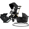 Stroll, Lounge & Ride Travel System, Gold/Black Merino - Travel Systems - 1 - thumbnail