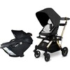 Stroll & Ride Travel System, Gold/Black Merino - Travel Systems - 1 - thumbnail
