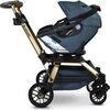 Stroll, Lounge & Ride Travel System, Gold/Melange Navy - Travel Systems - 5