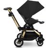 Stroll, Lounge & Ride Travel System, Gold/Black Merino - Travel Systems - 6