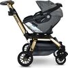 Stroll, Lounge & Ride Travel System, Gold/Melange Grey - Travel Systems - 5