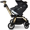 Stroll & Ride Travel System, Gold/Black Merino - Travel Systems - 5