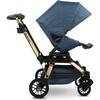 Stroll & Ride Travel System, Gold/Melange Navy - Travel Systems - 6