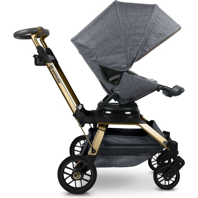 Stroll, Lounge & Ride Travel System, Gold/Melange Grey - Travel Systems - 6