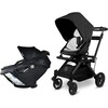 Stroll & Ride Travel System, Black/Black Merino - Travel Systems - 1 - thumbnail