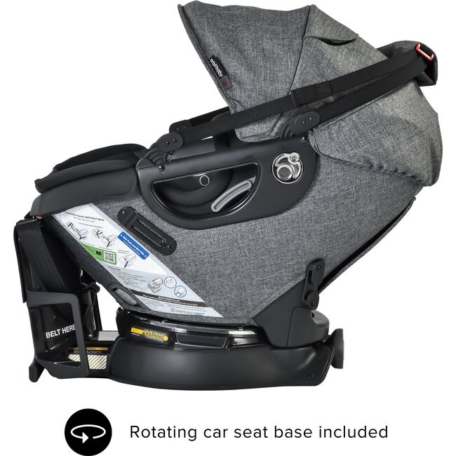 Stroll, Lounge & Ride Travel System, Black/Melange Grey