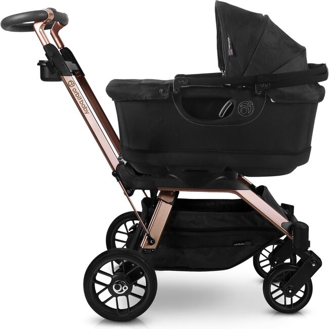 Stroll, Lounge & Ride Travel System, Rose Gold/Black Merino - Travel Systems - 7