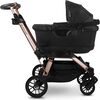 Stroll, Lounge & Ride Travel System, Rose Gold/Black Merino - Travel Systems - 7